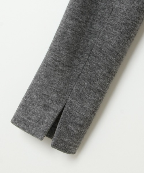 ikka（イッカ）の「ポンチノーカラージャケット（テーラードジャケット・レディース・ライトグレー/ベージュ/ブラック・L/M）」の15枚目の写真