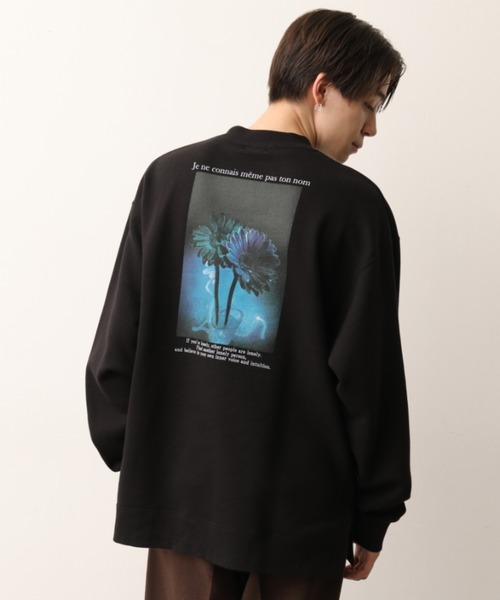 JUNRED（ジュンレッド）の「DAIKI NAKAMURA コラボスウェット（スウェット・メンズ・ホワイト/ブラック/サックスブルー・S/M/L）」の2枚目の写真