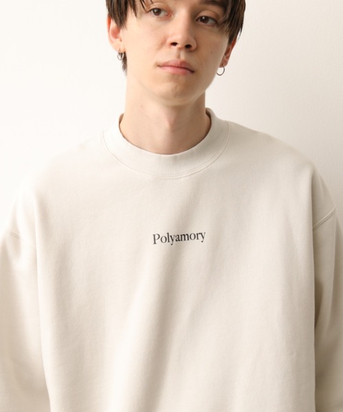 JUNRED（ジュンレッド）の「DAIKI NAKAMURA コラボスウェット（スウェット・メンズ・ホワイト/ブラック/サックスブルー・S/M/L）」の5枚目の写真