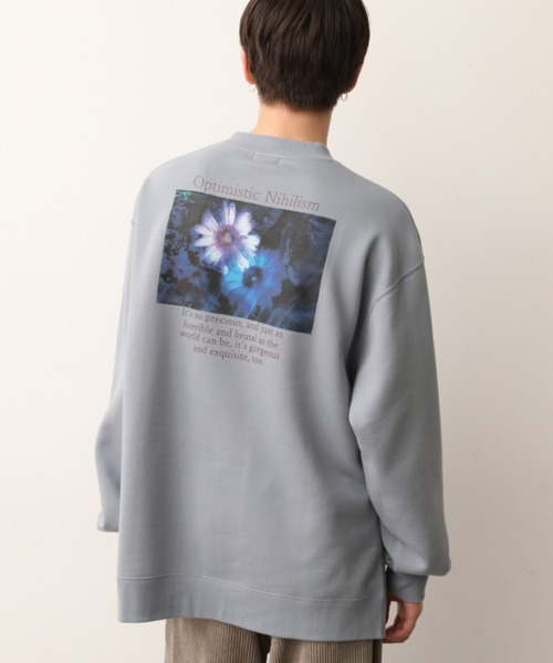 JUNRED（ジュンレッド）の「DAIKI NAKAMURA コラボスウェット（スウェット・メンズ・ホワイト/ブラック/サックスブルー・S/M/L）」の8枚目の写真