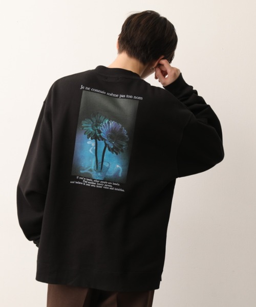 JUNRED（ジュンレッド）の「DAIKI NAKAMURA コラボスウェット（スウェット・メンズ・ホワイト/ブラック/サックスブルー・S/M/L）」の12枚目の写真