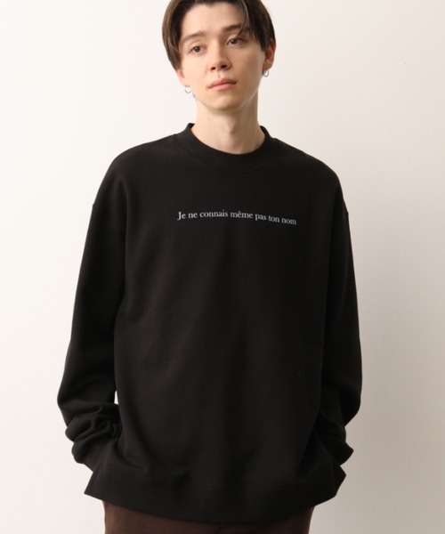 JUNRED（ジュンレッド）の「DAIKI NAKAMURA コラボスウェット（スウェット・メンズ・ホワイト/ブラック/サックスブルー・S/M/L）」の13枚目の写真