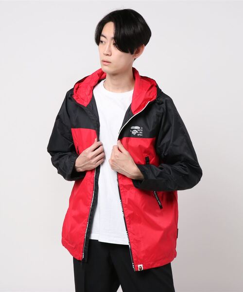 A BATHING APE（アベイシングエイプ）の「2TONE HOODIE JACKETM