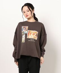 Right-on | アートプリントトレーナー(アルフォンス・ミュシャ)(スウェット)