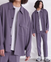 WYM LIDNM | 【WYM LIDNM】PE WIDE SHIRT SET-UP(セットアップ)