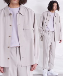 WYM LIDNM | 【WYM LIDNM】PE WIDE SHIRT SET-UP(セットアップ)