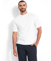 Banana Republic | オーガニックコットン ハイクルーネック Tシャツ(Tシャツ/カットソー)