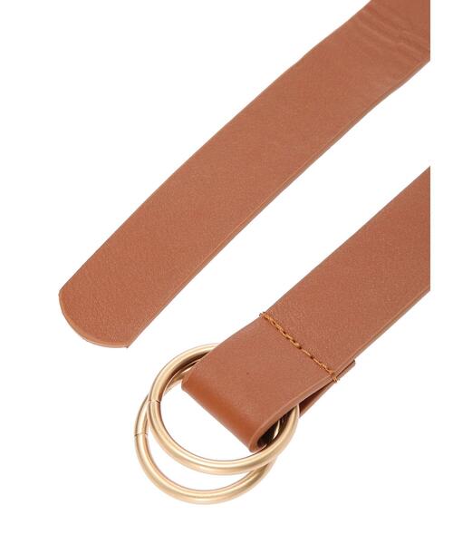 koe（コエ）の「ダブルリングベルト＊（ベルト・レディース・ホワイト/キャメル/ブラック・FREE）」の8枚目の写真
