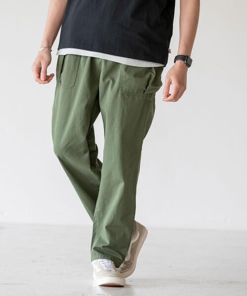 coen（コーエン）の「メンアサガーデンイージーパンツ（その他パンツ・メンズ・オリーブ/ネイビー・SMALL/MEDIUM/LARGE/X-LARGE）」の2枚目の写真