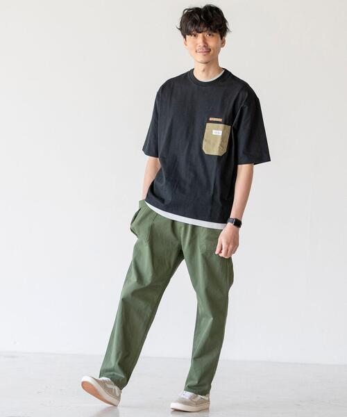 coen（コーエン）の「メンアサガーデンイージーパンツ（その他パンツ・メンズ・オリーブ/ネイビー・SMALL/MEDIUM/LARGE/X-LARGE）」の4枚目の写真