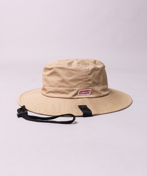 COLEMAN（コールマン）の「(LF)【Coleman】ブランド ロゴ アドベンチャーハット（ハット・レディース・ブラック/ベージュ/ネイビー/モスグリーン・ONE SIZE）」の12枚目の写真