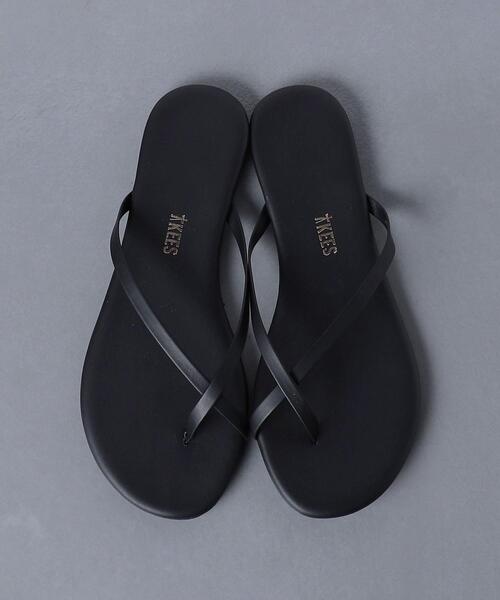 TKEES(ティキーズ)の「<TKEES(ティキーズ)>RILEY サンダル ★◆(サンダル・レディース・ブラック/ベージュ・6/8/5/7)」の2枚目の写真