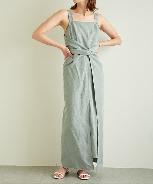 Shaina Mote ワンピース エプロンドレス ワンピース Gallardagalante ガリャルダガランテ のファッション