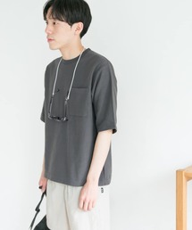 URBAN RESEARCH DOORS | ヘビーオンスコットン5分袖Tシャツ(Tシャツ/カットソー)