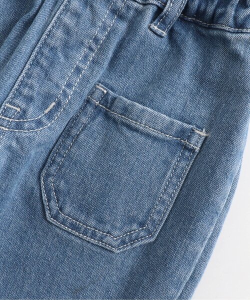 Otonato（オトナト）の「フレアデニムパンツ 9分丈 【親子でおそろいリンクコーデ】（その他パンツ・キッズ・ネイビー/サックスブルー・120/130/110/90/100/140）」の7枚目の写真