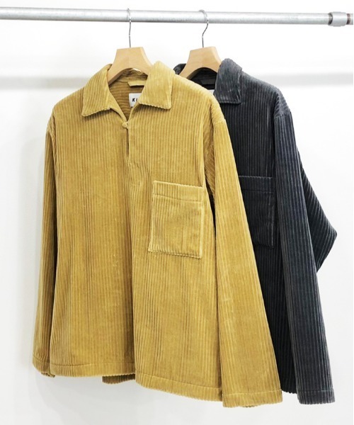 KIIT（キート）の「KIIT キート / ストライプベルベットコーデュロイ 