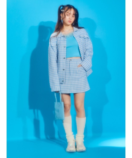 PHILLY（フィリー）の「フェイクファーキャミ（キャミソール・レディース・ホワイト/ブラック/ライトピンク/サックスブルー・FREE）」の20枚目の写真