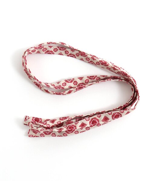 Otonato（オトナト）の「カシュクール総柄ワンピース【親子でおそろいリンクコーデ】（ワンピース・キッズ・レッド/ネイビー・140/90/110/120/130/100）」の3枚目の写真