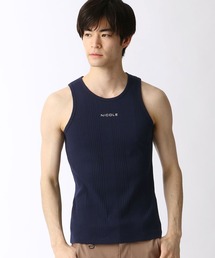 ロゴプリントタンクトップ