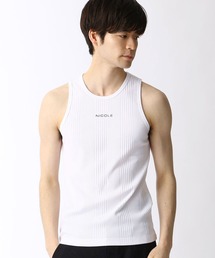 NICOLE CLUB FOR MEN | ロゴプリントタンクトップ(タンクトップ)