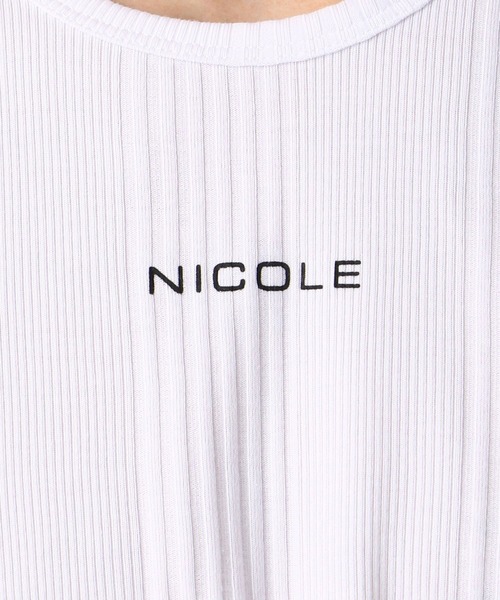 NICOLE CLUB FOR MEN（ニコルクラブフォーメン）の「ロゴプリントタンクトップ（タンクトップ・メンズ・ネイビー/ホワイト/グレー/ブラック・LARGE/MEDIUM）」の11枚目の写真