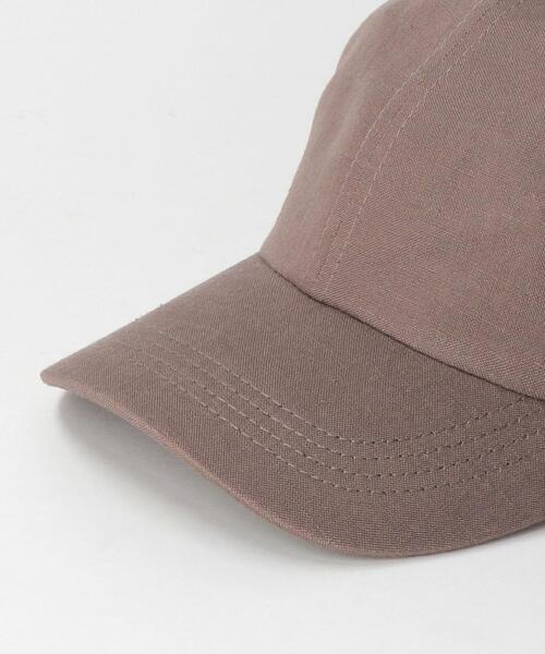 BEAUTY&YOUTH UNITED ARROWS（ビューティーアンドユースユナイテッドアローズ）の「BY 6パネル キャップ（キャップ・メンズ・ホワイト/ブラック/ベージュ/ネイビー/オリーブ/ダークグレー・FREE）」の7枚目の写真