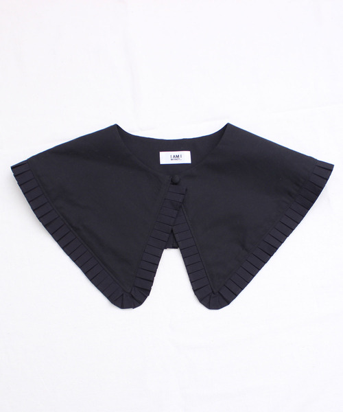 I am I in fact...(アイアムアイインファクト)の「50/ブロード おおきな つけ衿(付け襟・レディース・ブラック/ホワイト・FREE)」の10枚目の写真