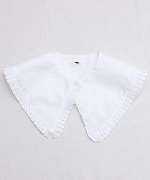 I am I in fact...(アイアムアイインファクト)の「50/ブロード おおきな つけ衿(付け襟・レディース・ブラック/ホワイト・FREE)」の22枚目の写真