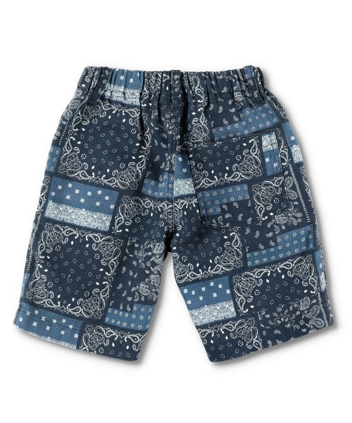 RADCHAP（ラッドチャップ）の「【爽パン】バンダナ柄プリントハーフパンツ（その他パンツ・キッズ・ブルー/キャメル・90cm/110cm/100cm/120cm/130cm/140cm/150cm）」の13枚目の写真