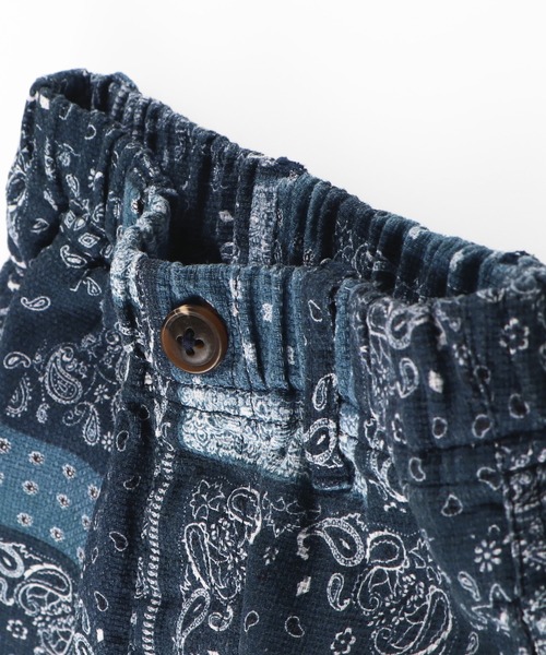 RADCHAP（ラッドチャップ）の「【爽パン】バンダナ柄プリントハーフパンツ（その他パンツ・キッズ・ブルー/キャメル・90cm/110cm/100cm/120cm/130cm/140cm/150cm）」の14枚目の写真