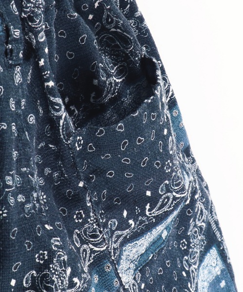 RADCHAP（ラッドチャップ）の「【爽パン】バンダナ柄プリントハーフパンツ（その他パンツ・キッズ・ブルー/キャメル・90cm/110cm/100cm/120cm/130cm/140cm/150cm）」の18枚目の写真