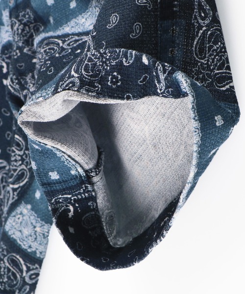 RADCHAP（ラッドチャップ）の「【爽パン】バンダナ柄プリントハーフパンツ（その他パンツ・キッズ・ブルー/キャメル・90cm/110cm/100cm/120cm/130cm/140cm/150cm）」の17枚目の写真