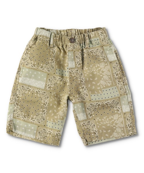 RADCHAP（ラッドチャップ）の「【爽パン】バンダナ柄プリントハーフパンツ（その他パンツ・キッズ・ブルー/キャメル・90cm/110cm/100cm/120cm/130cm/140cm/150cm）」の19枚目の写真