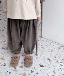 【aimoha-KIDS-】【新作】春夏/韓国子供服 キッズ万能ボトム無地テーパード ロングパンツ