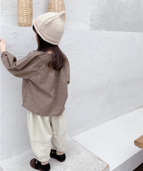 aimoha（アイモハ）の「【aimoha-KIDS-】【新作】春夏/韓国子供服 キッズ万能ボトム無地テーパード ロングパンツ（チノパンツ・キッズ・ベージュ/グレー・110/120/90/100/130/80）」の20枚目の写真