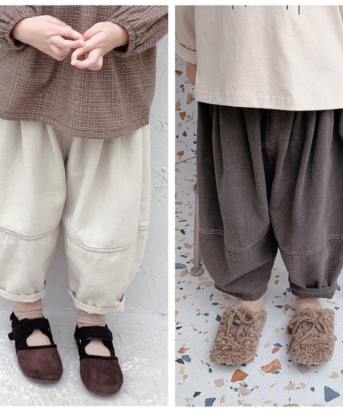 aimoha（アイモハ）の「【aimoha-KIDS-】【新作】春夏/韓国子供服 キッズ万能ボトム無地テーパード ロングパンツ（チノパンツ・キッズ・ベージュ/グレー・110/120/90/100/130/80）」の14枚目の写真