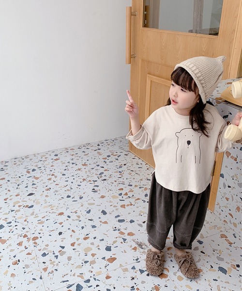 aimoha（アイモハ）の「【aimoha-KIDS-】【新作】春夏/韓国子供服 キッズ万能ボトム無地テーパード ロングパンツ（チノパンツ・キッズ・ベージュ/グレー・110/120/90/100/130/80）」の22枚目の写真