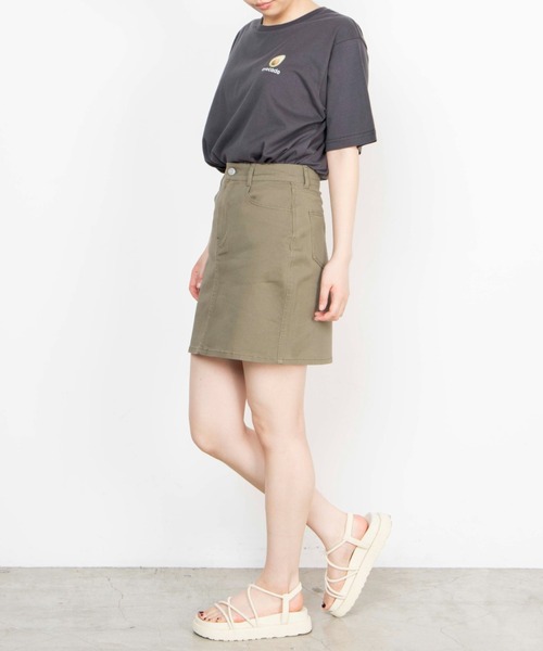 WEGO（ウィゴー）の「WEGO/avocadoバックプリントTシャツ（Tシャツ/カットソー・レディース・サックスブルー/スミクロ・SMALL/MEDIUM/LARGE/X-LARGE）」の20枚目の写真