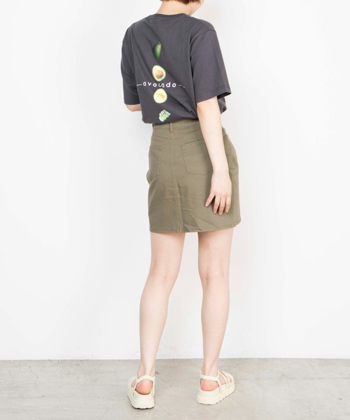 WEGO（ウィゴー）の「WEGO/avocadoバックプリントTシャツ（Tシャツ/カットソー・レディース・サックスブルー/スミクロ・SMALL/MEDIUM/LARGE/X-LARGE）」の21枚目の写真