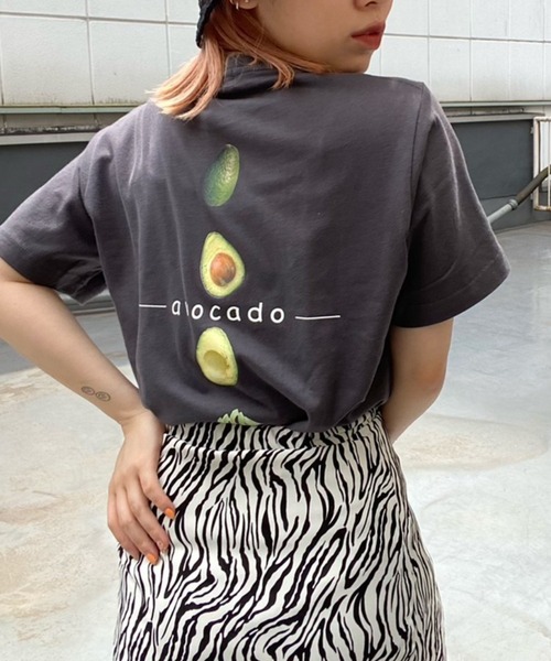 WEGO（ウィゴー）の「WEGO/avocadoバックプリントTシャツ（Tシャツ/カットソー・レディース・サックスブルー/スミクロ・SMALL/MEDIUM/LARGE/X-LARGE）」の10枚目の写真