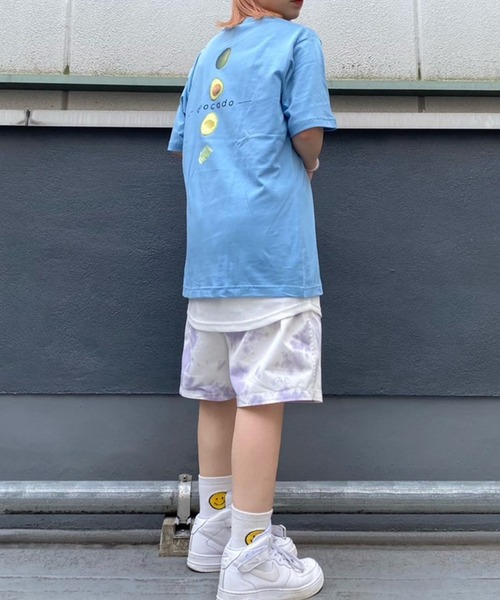WEGO（ウィゴー）の「WEGO/avocadoバックプリントTシャツ（Tシャツ/カットソー・レディース・サックスブルー/スミクロ・SMALL/MEDIUM/LARGE/X-LARGE）」の15枚目の写真