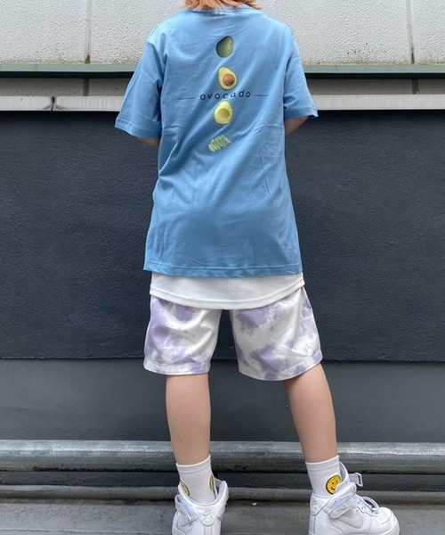 WEGO（ウィゴー）の「WEGO/avocadoバックプリントTシャツ（Tシャツ/カットソー・レディース・サックスブルー/スミクロ・SMALL/MEDIUM/LARGE/X-LARGE）」の18枚目の写真