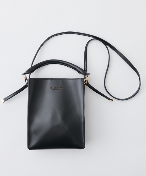 natural couture（ナチュラルクチュール）の「【WEB限定カラー有り】2WAYスクエアショルダー（ショルダーバッグ・レディース・ブラック/ベージュ/ブラウン/オフホワイト/アイボリー・FREE）」の20枚目の写真