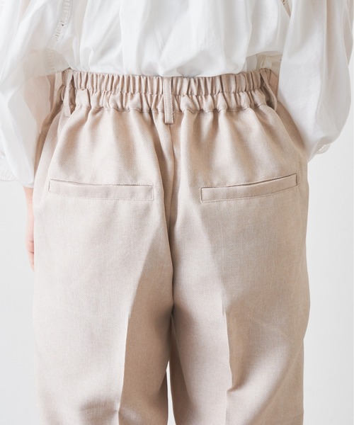 natural couture(ナチュラルクチュール)の「【おうちで洗える!】リネン見え美シルエットパンツ(その他パンツ・レディース・グレー/キャメル/ライトベージュ・FREE)」の19枚目の写真