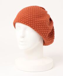 Mighty Shine | 【Mighty shine】Cotton Mesh Knit Beret / 【マイティシャイン】コットン メッシュ ニット ベレー オーバーライド(ハンチング/ベレー帽)
