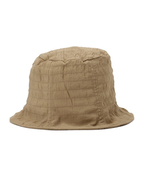 DRESKIP（ドレスキップ）の「◆HIDETRADING PRODUCT シボシボバケットハット（ハット・レディース・ライトベージュ/キャメル/ブラック・00）」の4枚目の写真