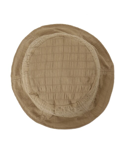 DRESKIP（ドレスキップ）の「◆HIDETRADING PRODUCT シボシボバケットハット（ハット・レディース・ライトベージュ/キャメル/ブラック・00）」の5枚目の写真