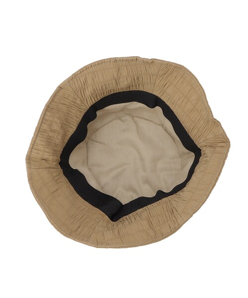 DRESKIP（ドレスキップ）の「◆HIDETRADING PRODUCT シボシボバケットハット（ハット・レディース・ライトベージュ/キャメル/ブラック・00）」の6枚目の写真