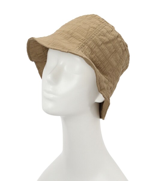 DRESKIP（ドレスキップ）の「◆HIDETRADING PRODUCT シボシボバケットハット（ハット・レディース・ライトベージュ/キャメル/ブラック・00）」の10枚目の写真