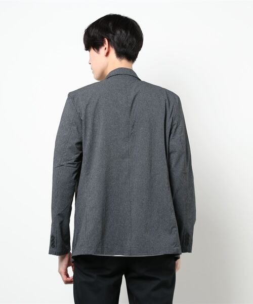 PLUS ONE（プラスワン）の「【PLUS ONE】DRYエアーテーラードジャケット（テーラードジャケット・メンズ・グレー/ネイビー・M/XL/L）」の3枚目の写真